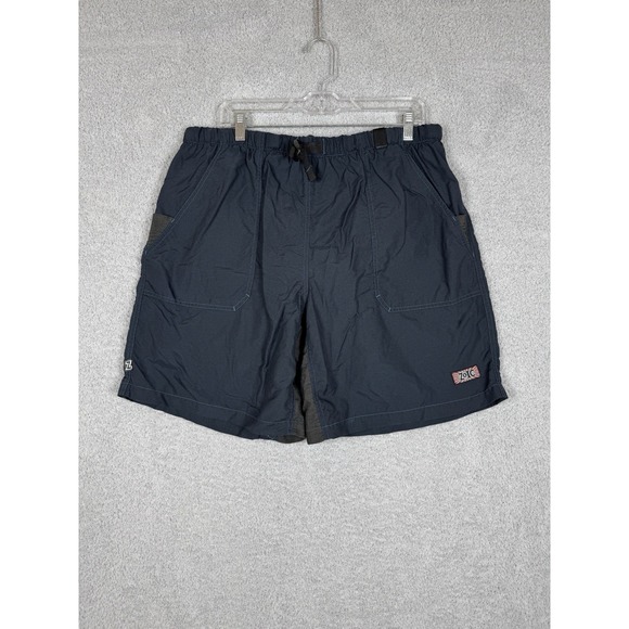 ZOIC Vapour Mountain Bike Shorts 2XL Blue Ripstop Nylon‎ Padded Liner MTB - Picture 1 of 8
